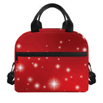Shiny Sparkle Print Insulated Lunch Bag
