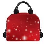 Shiny Sparkle Print Insulated Lunch Bag