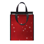 Shiny Sparkle Print Insulated Lunch Tote