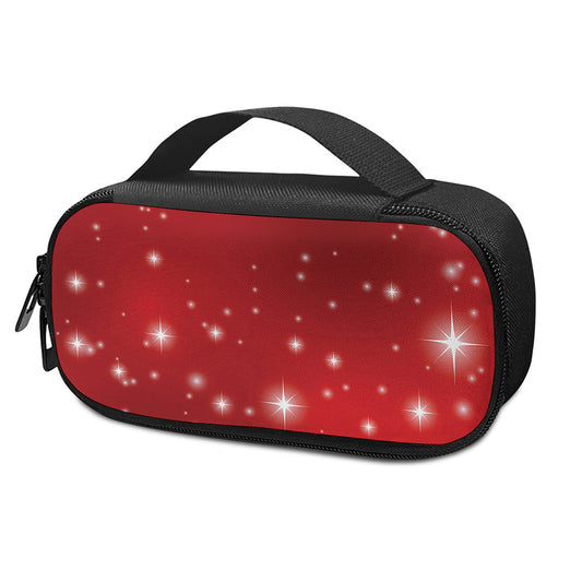 Shiny Sparkle Print Insulin Cooler Travel Case