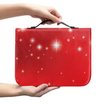 Shiny Sparkle Print Leather Bible Cover