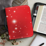 Shiny Sparkle Print Leather Bible Cover