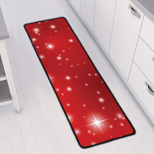 Shiny Sparkle Print Long Kitchen Mat