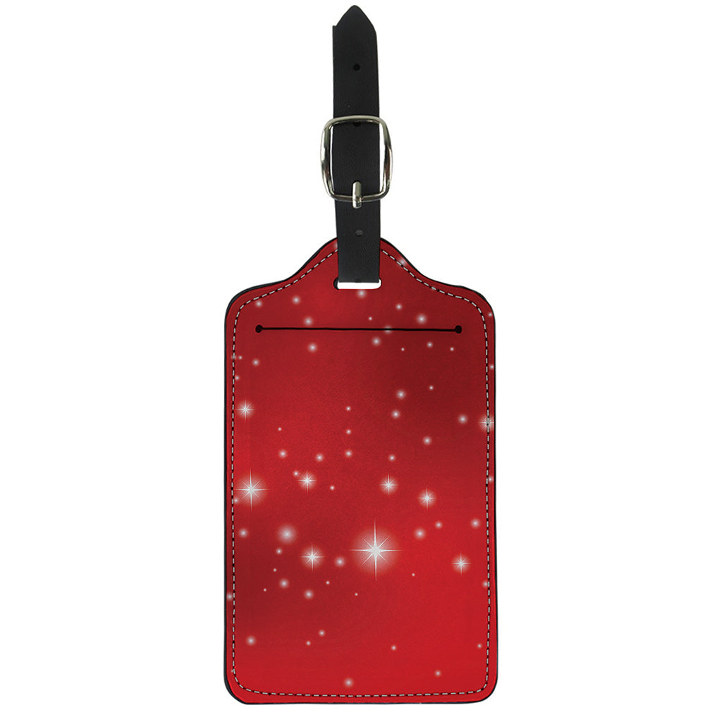 Shiny Sparkle Print Luggage Tag