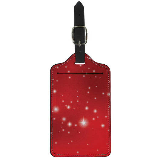 Shiny Sparkle Print Luggage Tag