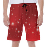 Shiny Sparkle Print Men's Beach Shorts