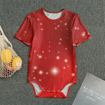 Shiny Sparkle Print Men's Bodysuit