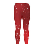 Shiny Sparkle Print Men's leggings