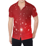 Shiny Sparkle Print Men's Shirt