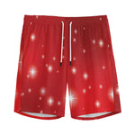 Shiny Sparkle Print Men's Sports Shorts