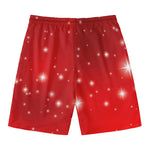 Shiny Sparkle Print Men's Swim Trunks