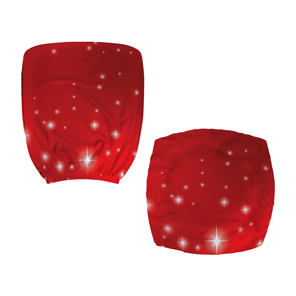 Shiny Sparkle Print Office Chair Cover