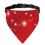 Shiny Sparkle Print Over The Collar Dog Bandana