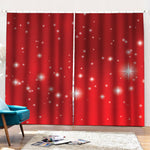 Shiny Sparkle Print Pencil Pleat Curtains
