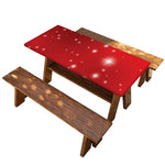 Shiny Sparkle Print Picnic Table Cover
