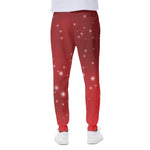 Shiny Sparkle Print Scuba Joggers