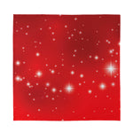 Shiny Sparkle Print Silk Bandana