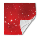 Shiny Sparkle Print Silk Bandana