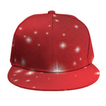 Shiny Sparkle Print Snapback Cap