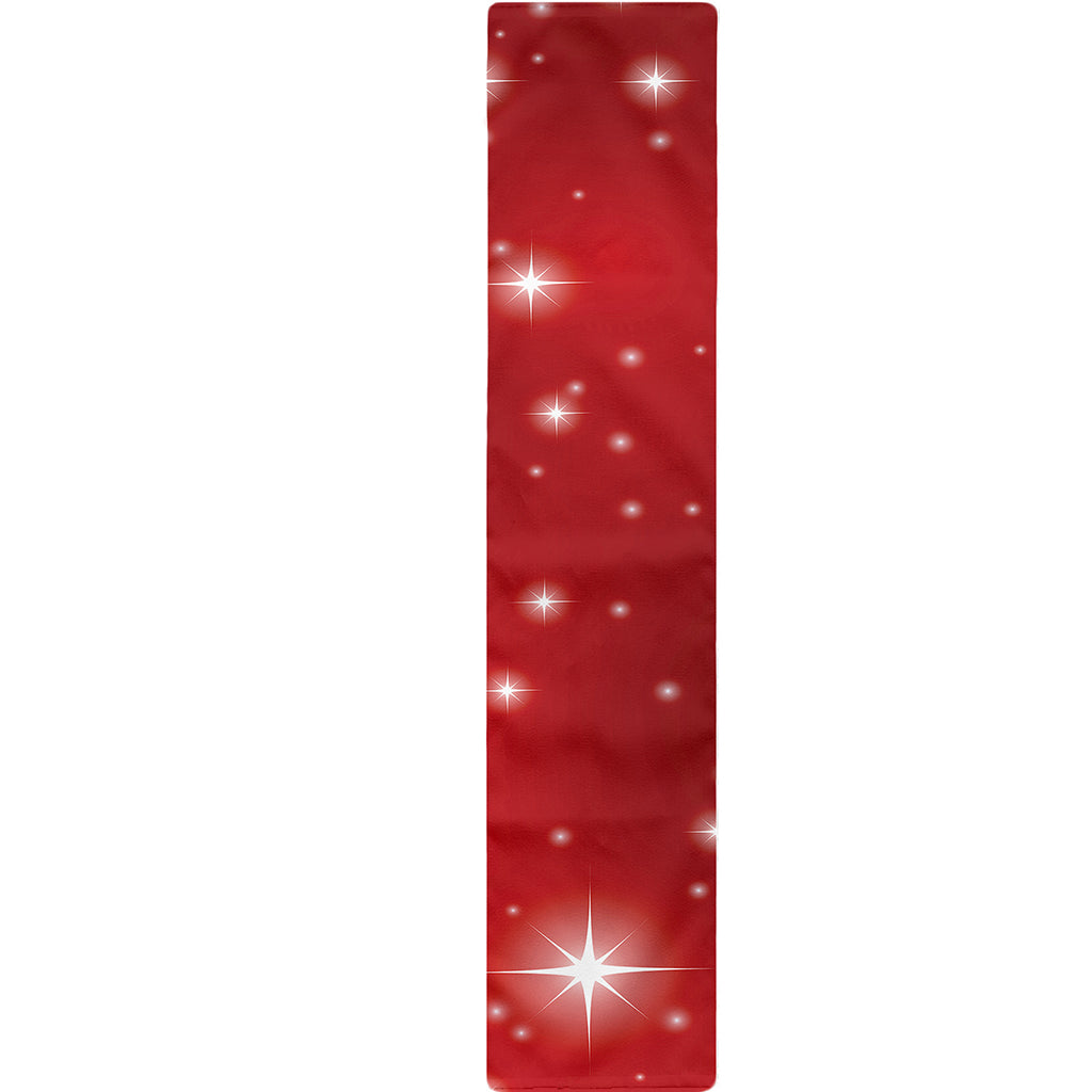 Shiny Sparkle Print Table Runner