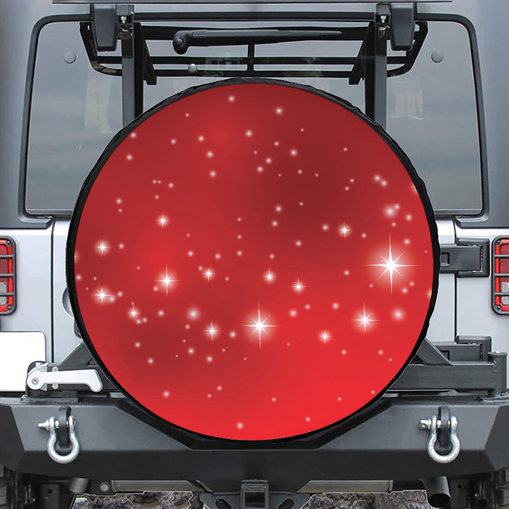 Shiny Sparkle Print Tire Cover