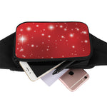 Shiny Sparkle Print Waist Bag