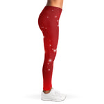 Shiny Sparkle Print Women's Leggings