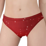 Shiny Sparkle Print Women's Panties