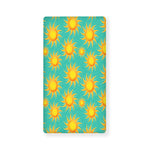 Shiny Sun Pattern Print Baby Crib Sheet