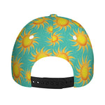 Shiny Sun Pattern Print Baseball Cap