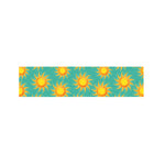 Shiny Sun Pattern Print Bed Runner