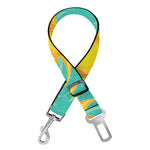 Shiny Sun Pattern Print Dog Seat Belt