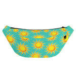 Shiny Sun Pattern Print Fanny Pack