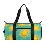 Shiny Sun Pattern Print Gym Bag