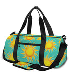 Shiny Sun Pattern Print Gym Bag