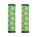 Shiny Sun Pattern Print Handle Covers