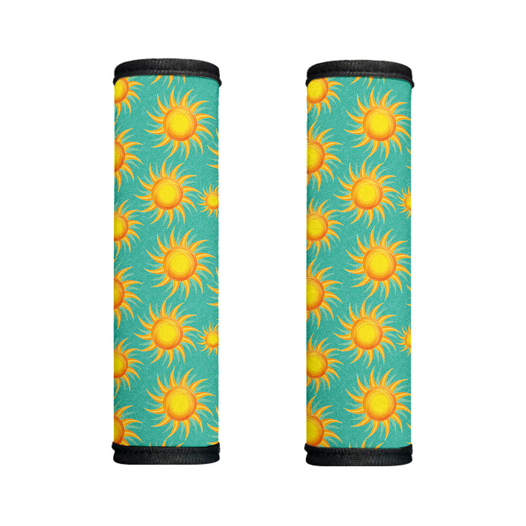 Shiny Sun Pattern Print Handle Covers