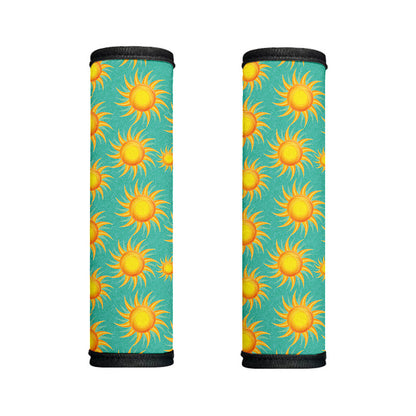 Shiny Sun Pattern Print Handle Covers