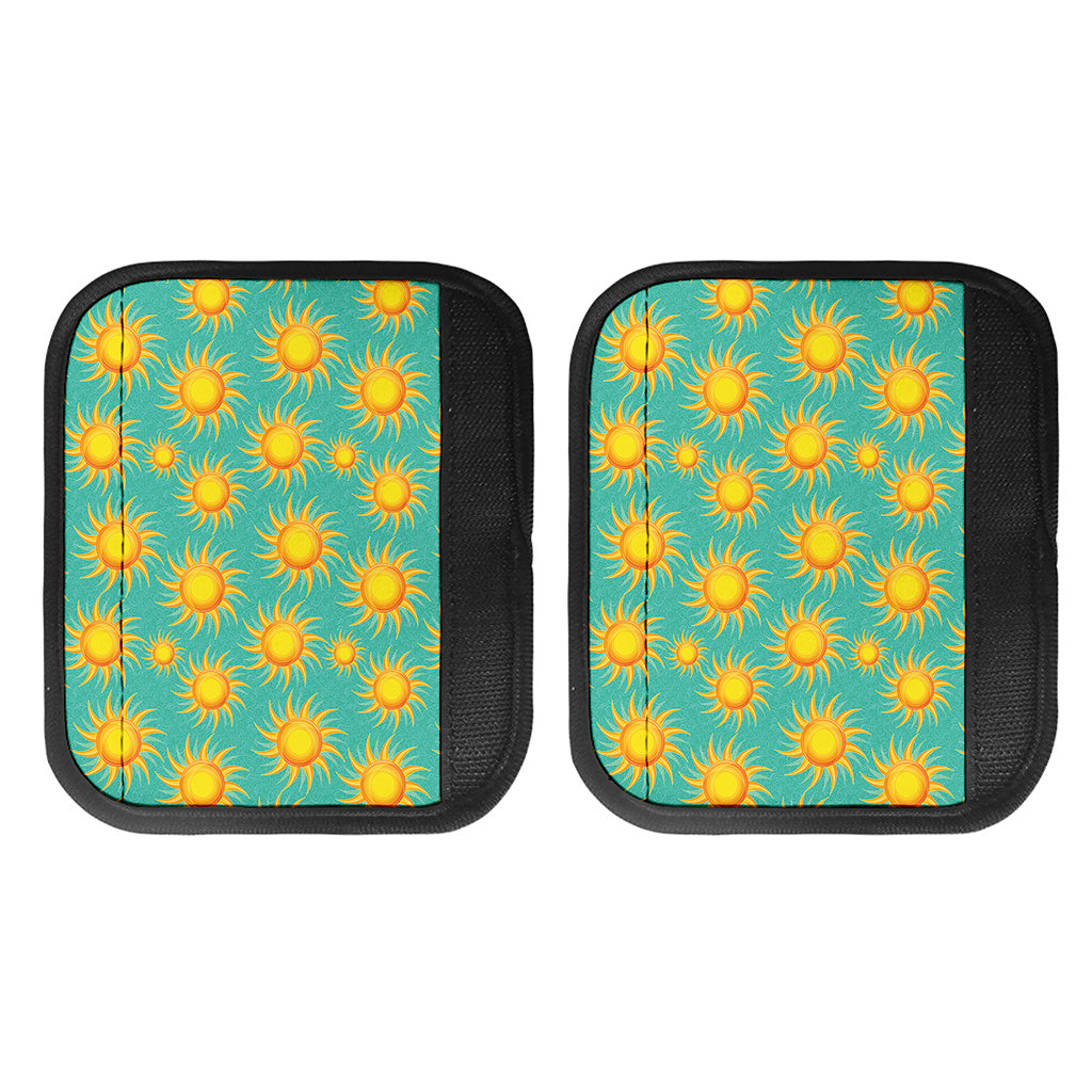 Shiny Sun Pattern Print Handle Covers