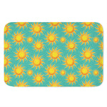 Shiny Sun Pattern Print Indoor Door Mat