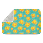 Shiny Sun Pattern Print Indoor Door Mat