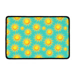 Shiny Sun Pattern Print Kitchen Mat