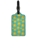 Shiny Sun Pattern Print Luggage Tag