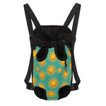 Shiny Sun Pattern Print Pet Carrier Backpack