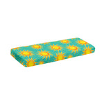 Shiny Sun Pattern Print Piano Keyboard Cover