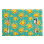 Shiny Sun Pattern Print Placemat