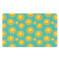 Shiny Sun Pattern Print Polyester Doormat
