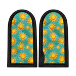 Shiny Sun Pattern Print Skillet Handle Cover
