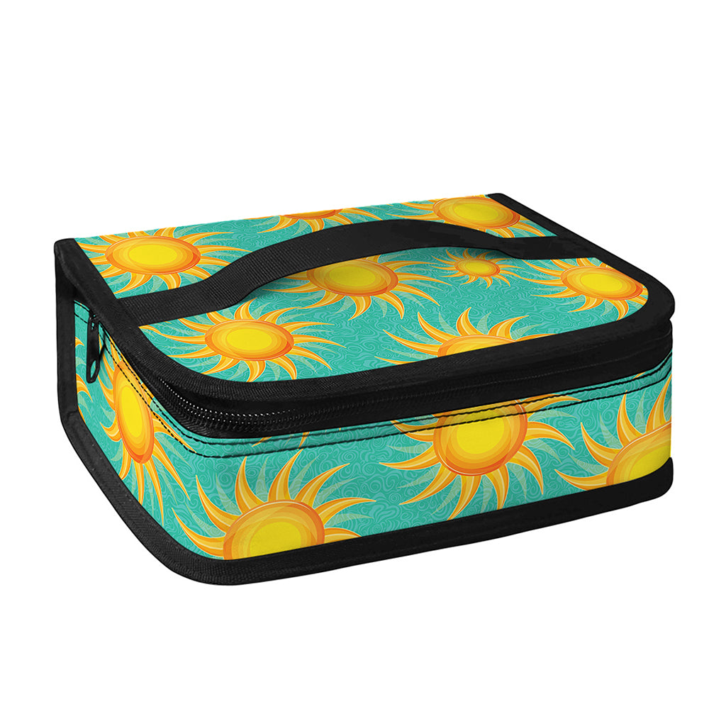 Shiny Sun Pattern Print Small Lunch Bag