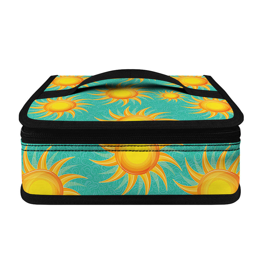 Shiny Sun Pattern Print Small Lunch Bag
